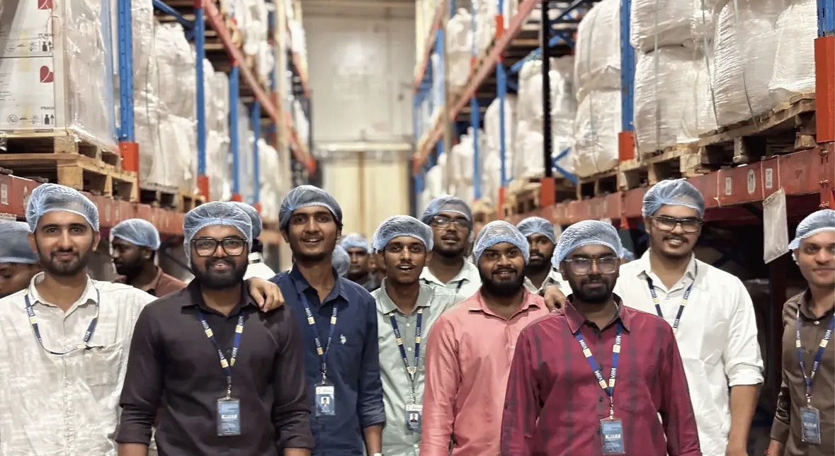 VJIM students at Gubba Cold Storage