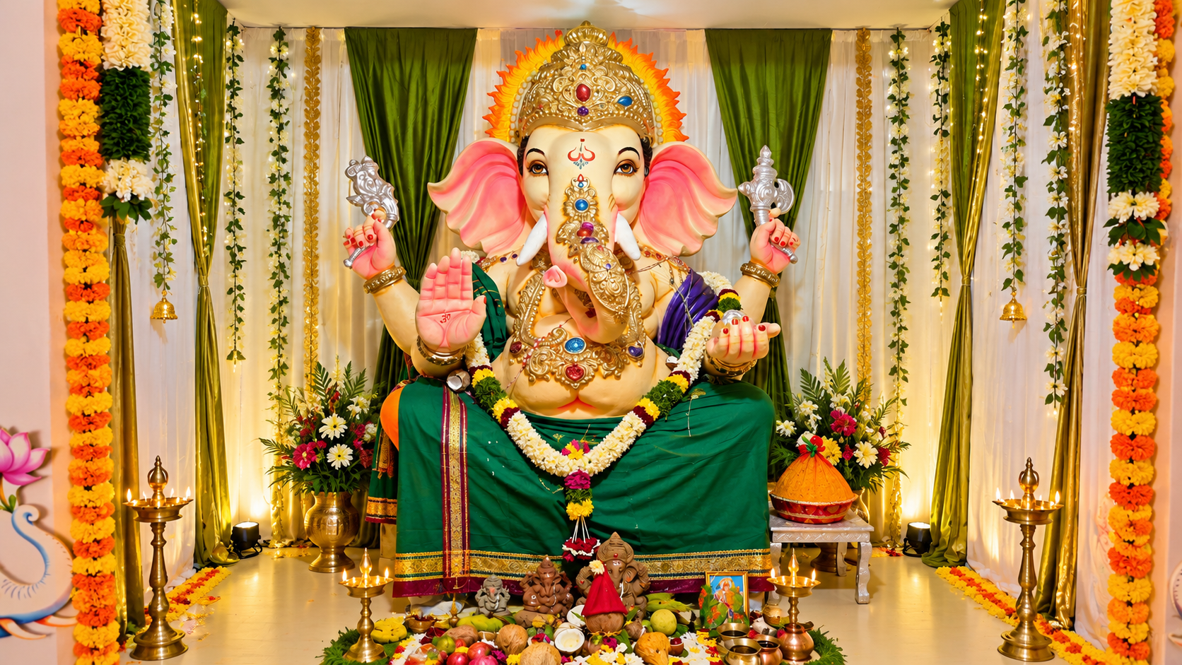 Ganesh Chaturthi celebration